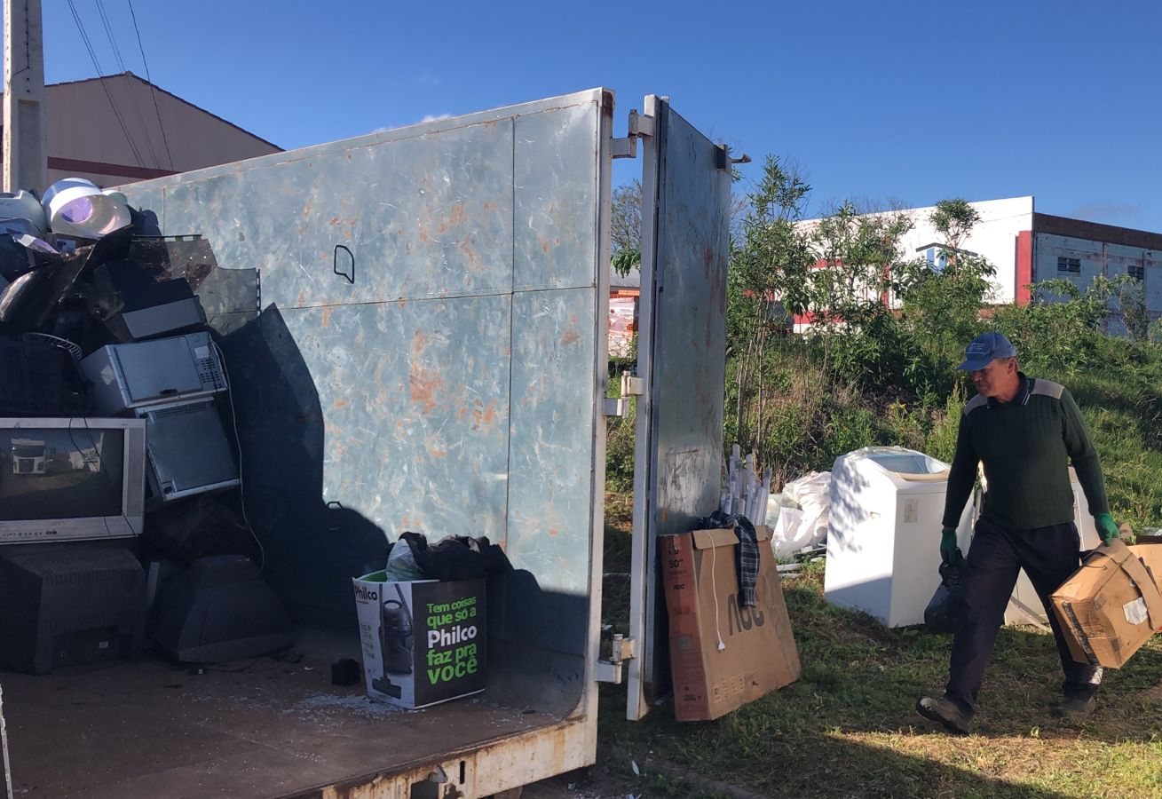 Paraíso do Sul tem um ponto fixo de recebimento de lixo eletrônico