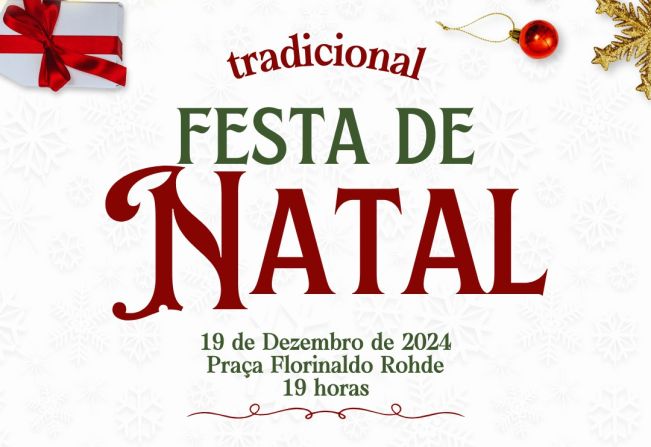 Tradicional Festa de Natal 