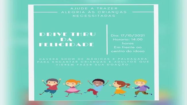 Paraíso do Sul terá Drive Thru da Felicidade