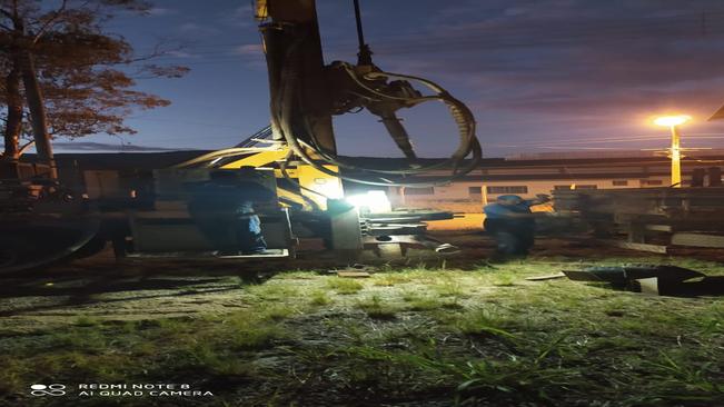 Perfuração de poço artesiano teve início na quarta-feira, 31