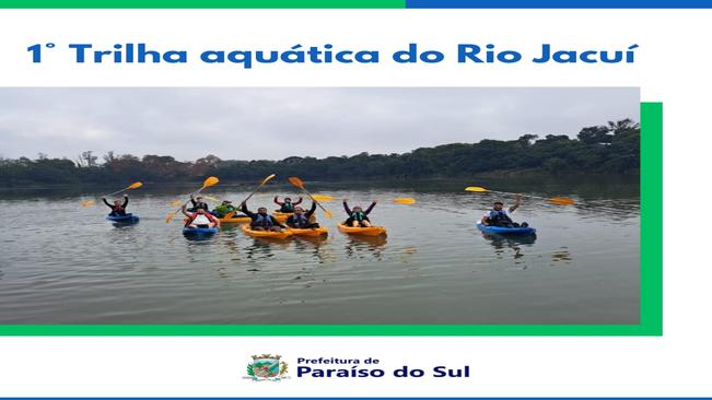2° Etapa da 1° Trilha Aquática do Rio Jacuí