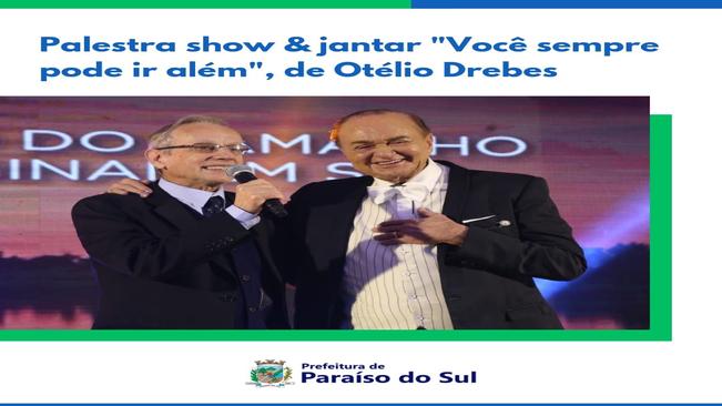 Palestra show & jantar 