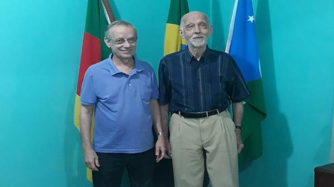 Dr Aldo Rohde visita a Prefeitura de Paraíso do Sul