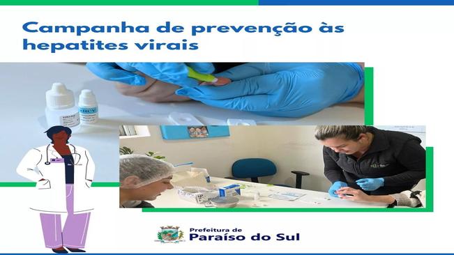 Campanha de prevenção às hepatites virais
