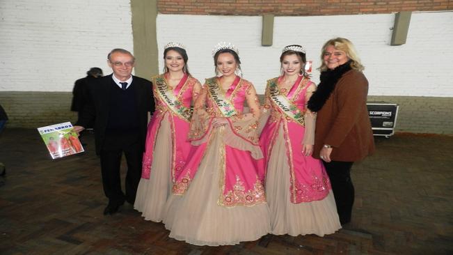 Prefeito Artur Ludwig e comitiva prestigiam a Abertura Oficial da FENARROZ